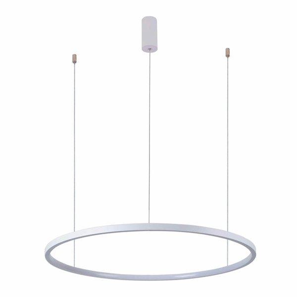 Lampa wisząca Vinola PND-56135B-100RPP-WH-3KS4K-TRDIMM Italux LED 58W 3000-4000K biała