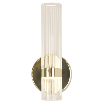Podłużna lampa ścienna Ambiente LP-1510/1W GD LED 18W 3000-6000K tuba złota