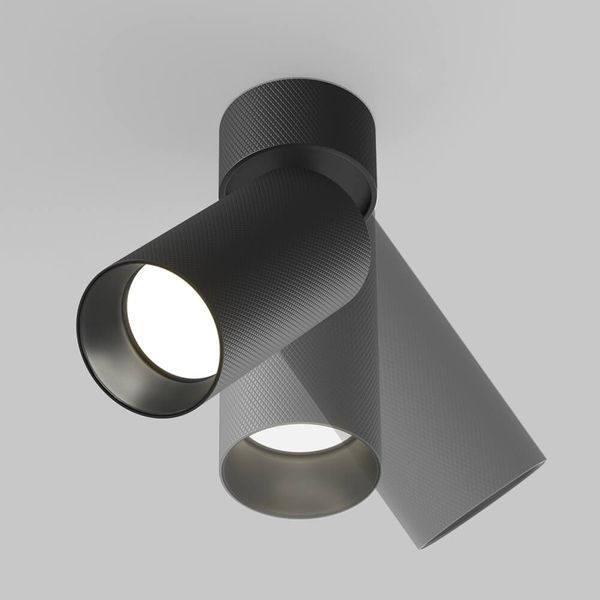 Natynkowa lampa z regulacja Artisan C082CL-01-GU10-B Maytoni czarny