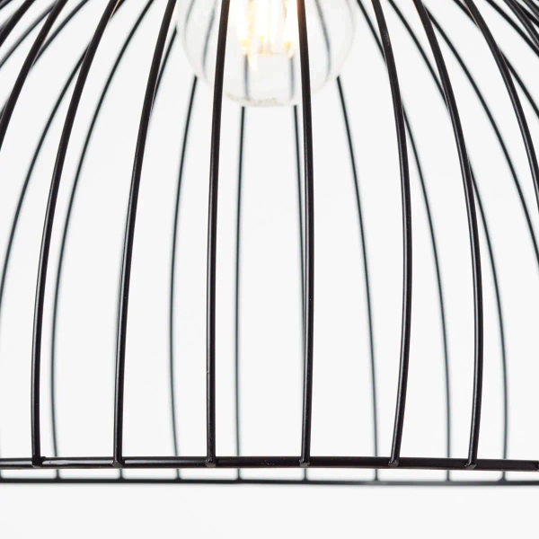 Wisząca lampa nad stół Blacky 99391/06 druciana czarny