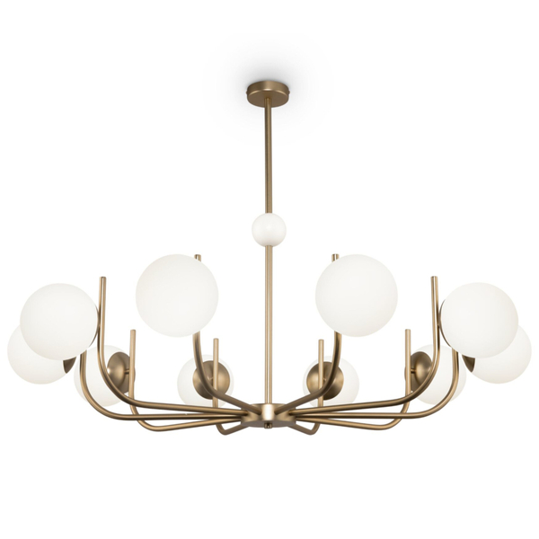 Wisząca lampa kulista Randez Vous MOD109PL-10BS balls mosiądz