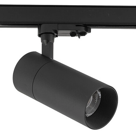 Reflektor do szynoprzewodu 3-fazowego Ctls Tinos 10398 Nowodvorski LED 30W 3000K czarny