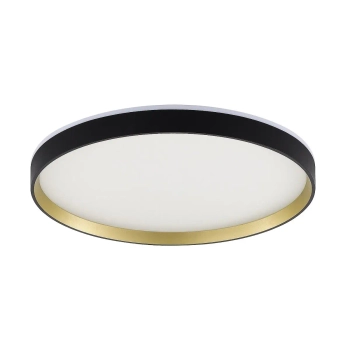 Ledowy plafon z pilotem ORBITRAL MS750400R-BK&GD LED 32W CCT czarny