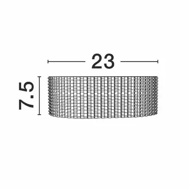 Glamour lampa ścienna ZOLMERO LE45101 LED 6W 3000K złota