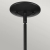 Wisząca lampa Deela KL-DEELA-P-BK nad wyspę kuchenną czarna biała