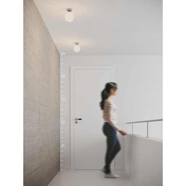 Lampa kula sufitowa Tao AZ2069 Azzardo LED 6W 3000K IP44 szklana chromowana