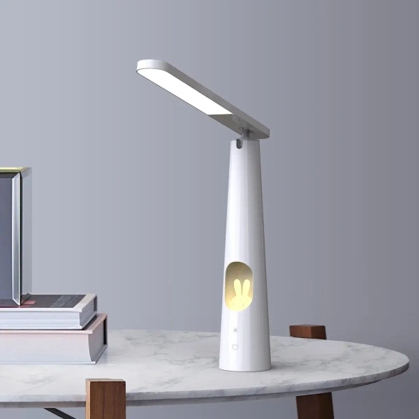 Biurkowa lampka na komodę Bunny 328120 LED 7W 2700-6500K biała
