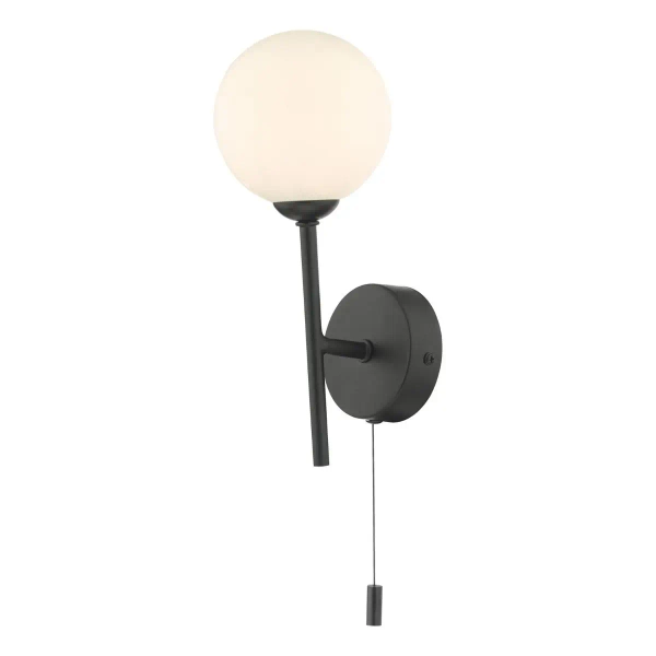 Minimalistyczna ścienna lampa Cohen COH0722-02 do sypialni czarna