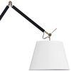 Podłogowa lampa stojąca Zyta AZ4193+AZ2602 Azzardo do sypialni czarna biała