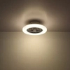 Wentylator lampa sufitowa CORUSSO 3654 Globo LED 45W 3000-6500K koło biały