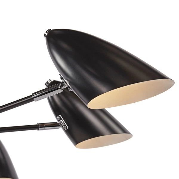 Żyrandol Aida MOD033PL-07B Maytoni industrialny metalowy regulowany czarny