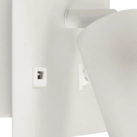 Ścienna oprawa downlight Fono 4187 Ideus do przedpokoju biała