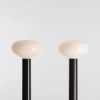 Stojąca owalna lampa Flo Floor Mokka 7000A28_M brązowa