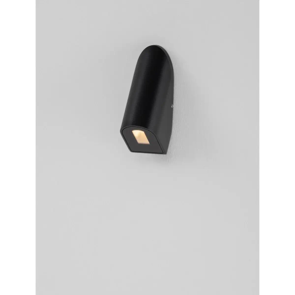 Zewnętrzny kinkiet ścienny TELVANO LE75312 LED 3W 3000K IP65 czarny