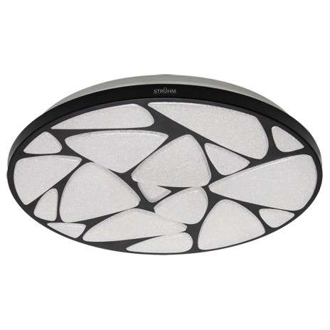 Plafon LAMPA sufitowa MINERAL LED C 03726 Ideus metalowa OPRAWA plafon LED 48W 3000K - 6500K okrągły IP44 biały czarny