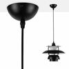 Lampa zwisająca do kuchni Retro ABR-APPLE-B Abruzzo zwis czarna