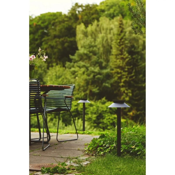 Zewnętrzna lampa stojąca Justina 2418098003 LED 5W 3000K IP44 czarny