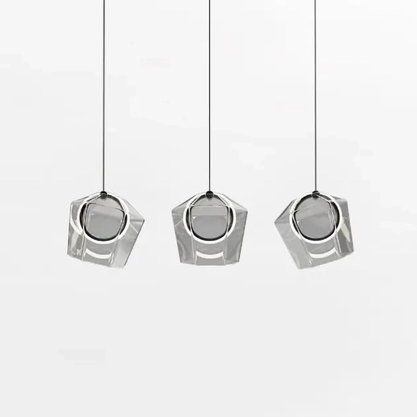 Potrójna zwisająca lampa COLORE MD3350B-3BL/C LED 6W 3000K czarny