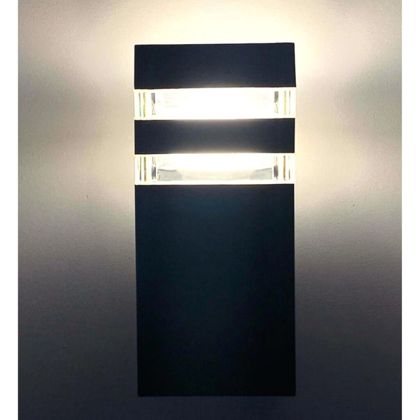 Elewacyjna lampa zewnętrzna CGCALGW1 outdoor IP65 czarna