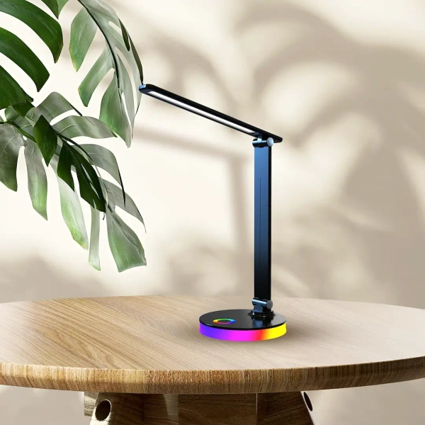 Lampka biurkowa BRUNO BLACK ML1628 LED 5W 3000-6000K RGB czarna
