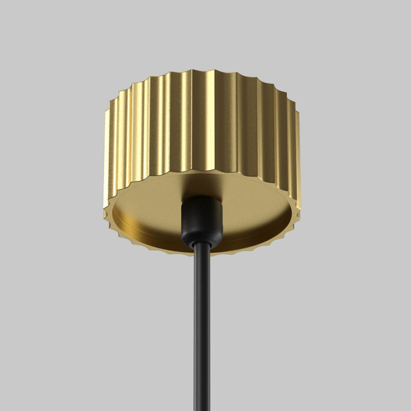 Ścienna lampa Calipso P106PL-01-GU10-BS metalowa tubka mosiądz