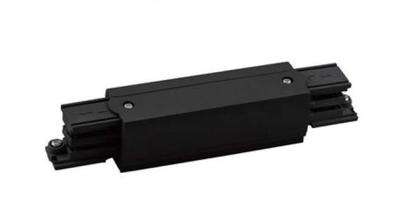 Wewnętrzny ŁĄCZNIK zasilający MHT1-IL-BK-MAX Maxlight do 3-fazowej szyny natynkowej 230V czarny