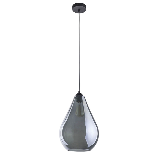 Zwisająca lampa Fuente 2326 TK Lighting kropla grafitowa czarna
