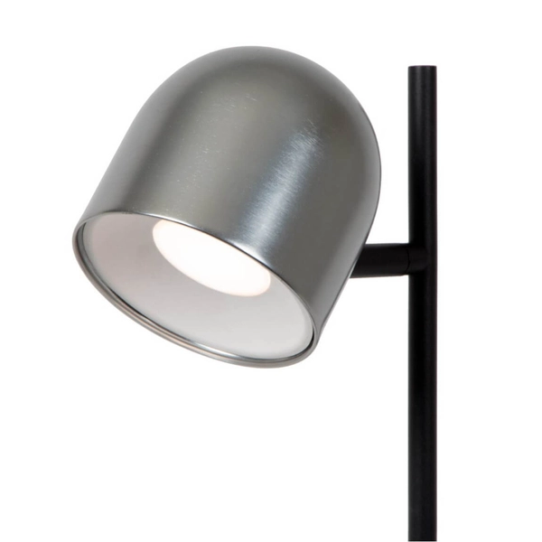Metalowa lampka nocna SKANSKA 03649/03/15 LED 3W 3000-6000K IP44 szara
