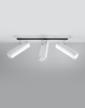LAMPA sufitowa Direzione SL.0497 Sollux metalowa OPRAWA listwa SPOT regulowane tuby białe