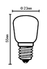 Żarówka do piekarnika Bulb 11416B do 300°C, E14 15W 70lm