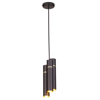 Kaskadowa lampa wisząca Lynx MZ5003 Milagro nad stół czarny złoty