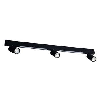 Przysufitowa lampa Mannari S230757205 Zumaline 16W 3000K +3xGU10 czarny