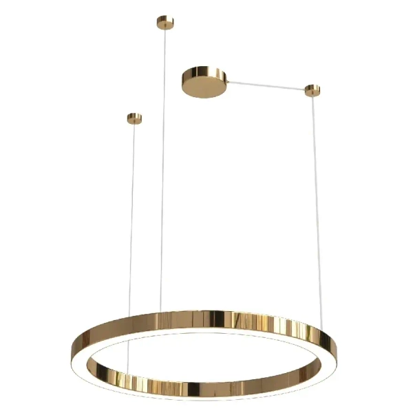 Wisząca lampa do salonu Aurum M PL0116-90-CCT LED 38W CCT złota