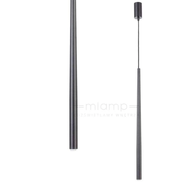 LAMPA wisząca SOPEL 33154 Sigma metalowa OPRAWA zwis tuba czarna