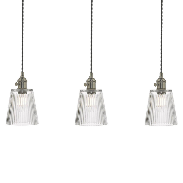 Jadalniana lampa wisząca Hadano HAD3661-05 Dar Lighting nad wyspę chrom