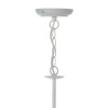 Wisząca lampa świecznikowa Irwin IRW0802 do jadalni biała