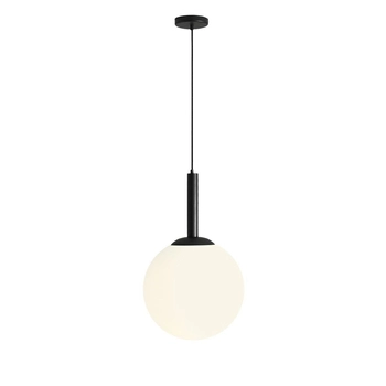 Szklana lampa wisząca Bosso 1087XL1 Aldex kula ball czarna