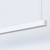 Lampa wisząca podłużna Soft 7537 Nowodvorski do jadalni metalowa biała
