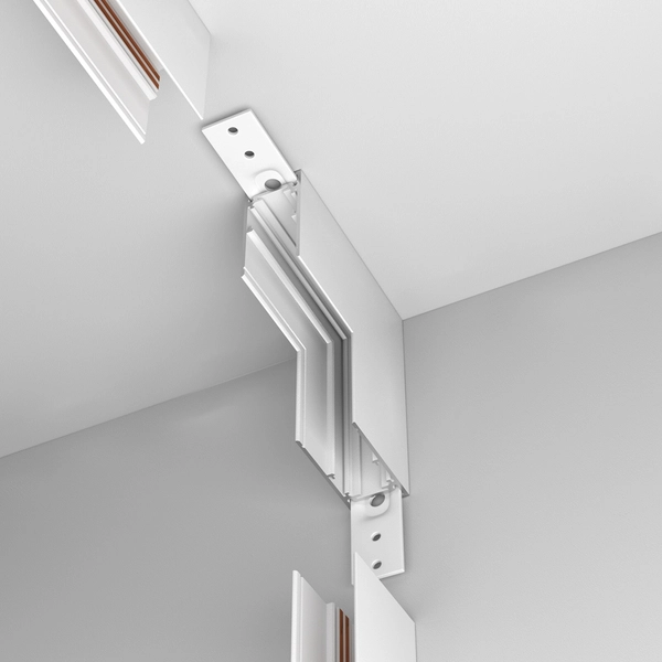 Łącznik-L do szynoprzewodu Exility TRA034ICL-41W magnetycznego biały