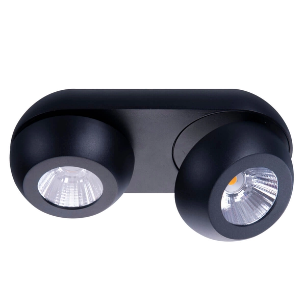 Przysufitowa lampa podwójna OJOS AZ4199 Azzardo LED 16W 3000K czarny