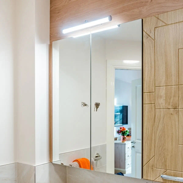Łazienkowy kinkiet nad lustro Sydney SYD6650 LED 7W 3000K IP44 chrom