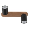 Podwójny reflektor sufitowy Top Wood 3291 TK Lighting drewniany czarny