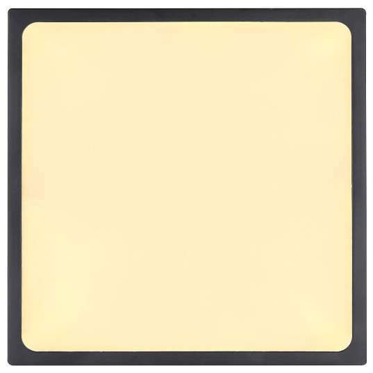 LAMPA sufitowa ECHO 12369-22 Globo metalowa OPRAWA kwadratowa LED 22W 4000K plafon czarny