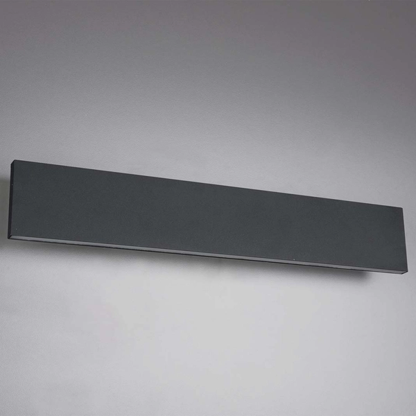 Nowoczesna lampa ścienna Concha 225174742 LED 18W 3000K grafitowa