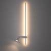 Nasufitowa lampa do jadalni Easy 11580 tubka metalowa biała