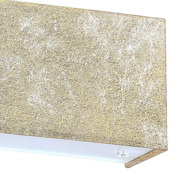 Kinkiet LAMPA ścienna MORPHEUS 5684 Rabalux abażurowa OPRAWA klasyczna LED 6W 3000K prostokątna złota biała