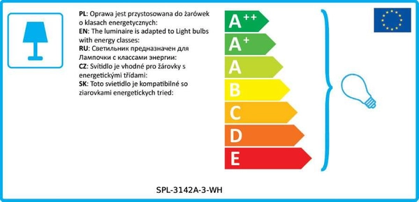 Plafon LAMPA sufitowa ELVIRA SPL-3142A-3-WH Italux metalowa OPRAWA regulowane reflektorki na listwie białe