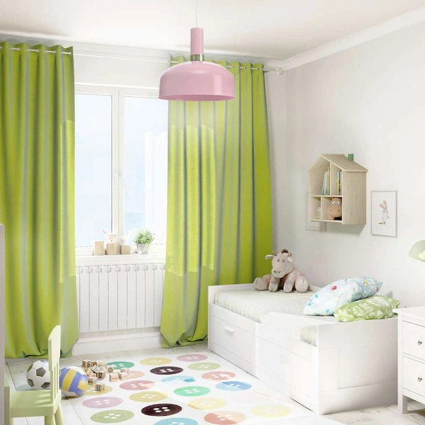 Wisząca LAMPA loft MALMO MLP6199 Milagro metalowa OPRAWA zwis różowy