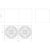 Lampa sufitowa BOX SL 2 89949 nastropowa plafon prostokątny biały