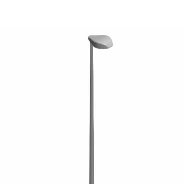 Słup oświetleniowy do lampy ulicznej SO4M Greenie wysokość 4 metry szary